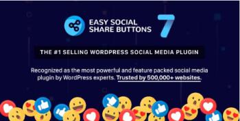 Easy Social Share Buttons for WordPress